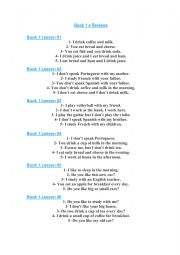 English Worksheet: Dictation Exercises sentences 