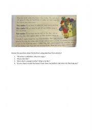 English Worksheet: answer questions about personality