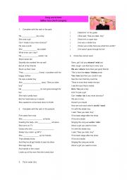 S8ter Boi song worksheet