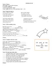 English Worksheet: Airplanes- B.o.B