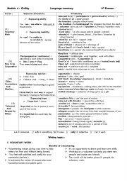 review module 6 9th form