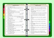 English Worksheet: The Third Conditional + Answers