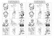 English Worksheet: Action Verbs BINGO