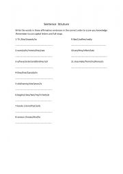 English Worksheet: linkers