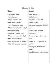 English Worksheet: Classroom English 