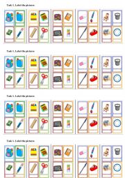 English Worksheet: Our class Revision