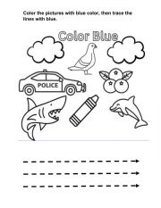 blue