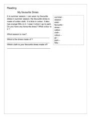 English Worksheet: Test Paper