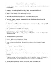 English Worksheet: Tongue Twisters to practice pronunciation