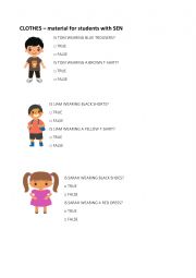Clothes_TRUE or FALSE
