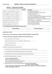 Module 6section 1 INTRODUCTORY ACTIVITIES