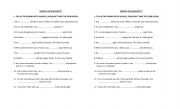 English Worksheet: SHOULD OR SHOULDN�T