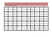 Irregular verbs practice