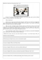 English Worksheet: Exercises Of English Age 13 and 14