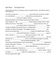 English Worksheet: Rare Plants 