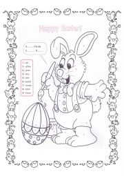 English Worksheet: Easter