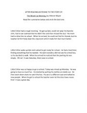 English Worksheet: Summeries