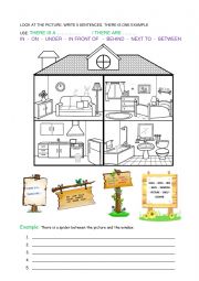 prepositions of place