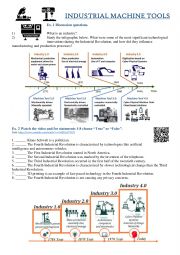 English Worksheet: Machinen - Lathe