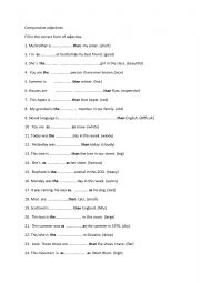 Comparative/superlative