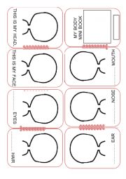 MINI BOOK MY BODY