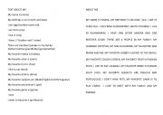 English Worksheet: SCRIPT TO WRITE 
