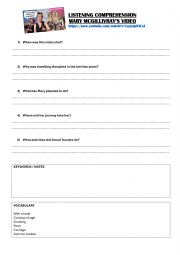 English Worksheet: GAP YEAR - The original grand tour by Mary Mcgillivray 