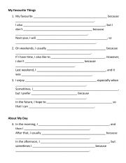 English Worksheet: Mad Libs Writing Prompts Scaffolded writing sentences
