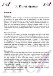 English Worksheet: Travel Agency