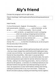 English Worksheet: 7TH
