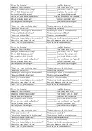 English Worksheet: present-simple_paircards