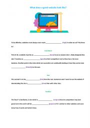 English Worksheet: gradable adjectives