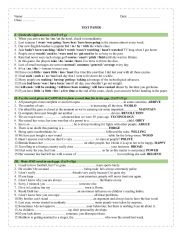 English worksheet: Destination_B2_Testing_Units_1_12