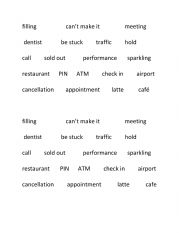English Worksheet: every day conversation hints 