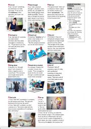 English Worksheet: Phrasal Verbs for Business English II