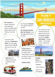 English Worksheet: San Francisco