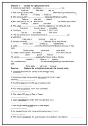  linking words exercises for 2 bac students