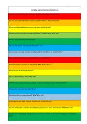 English Worksheet: School Kaboom SPEAKING