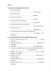 English Worksheet: Speculating