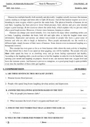 English Worksheet: Quiz on 