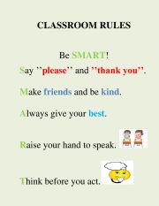 CLASSROOM RULES