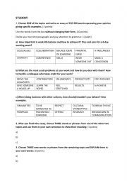 English Worksheet: Business English C1.