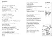 English Worksheet: song: Texas Hold em by Beyonce