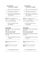 English Worksheet: Doctor Who - 
