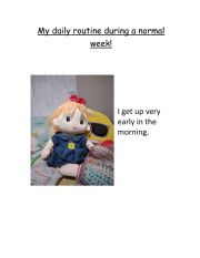 English Worksheet: Daily Routine
