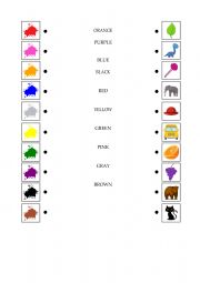 English Worksheet: Coloring