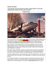English Worksheet: Intensifiers - Reading Activity