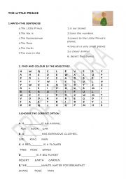 English Worksheet: The Little Prince