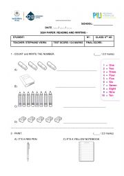 English Worksheet: Colors and Autumn Season