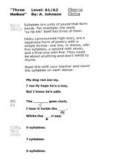 English Worksheet: 